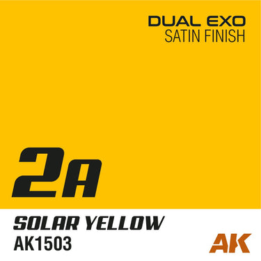 AK Interactive AK1503 Dual Exo Sc-Fi 2A Solar Yellow 60ml